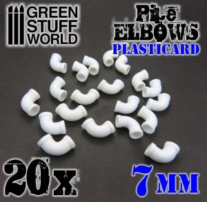 画像2: グリーンスタッフワールド[GSWD-62(9320)]配管継ぎ手(90度)7mm(20個入) (2)