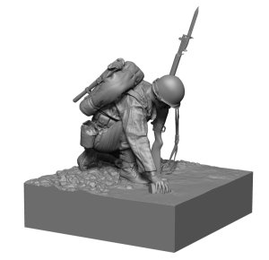 画像3: H3 Models[HS16057]1/16 現用 鴨緑江の水を汲む兵士(朝鮮戦争) (3)