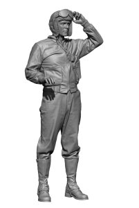 画像2: H3 Models[HS16065]1/16 WWII アメリカ戦車隊指揮官4 キューポラの戦車長 (2)