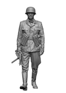 画像2: H3 Models[HS16147]1/16 WWII ドイツ 徒歩中の武装親衛隊指揮官 (2)
