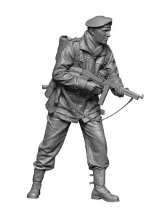画像2: H3 Models[HS24149]1/24 WWII イギリス トンプソン短機関銃を持つ空挺部隊兵士 (2)