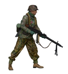 画像4: H3 Models[HS35137]1/35 WWII ドイツ 武装親衛隊 MG42機関銃手 (4)