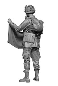 画像4: H3 Models[HS35154]1/35 WWII アメリカ ノルマンディーの空挺部隊員＃8 国旗鹵獲 (4)