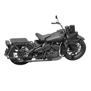 画像4: H3 Models[HS48011]1/48 WWII アメリカ陸軍軍用バイク「アイアンホース」 (4)