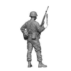 画像5: H3 Models[HS48030]1/48 現用 韓国陸軍(ROKA)歩兵 歩哨に立つ衛兵 1990年代 (5)