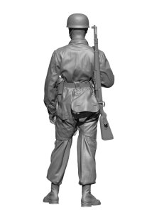 画像3: H3 Models[HS48090]1/48 WWII ドイツ 降下猟兵＃5 休息中の小銃手 (3)