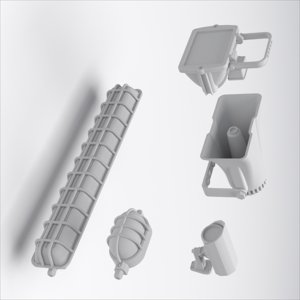 画像2: HDMODELS[HDM35021]1/35 ジオラマアクセサリー 現用 リモート監視システムセット (2)