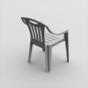 画像2: HDMODELS[HDM35023]1/35 ジオラマアクセサリー 現用 プラスチックチェアセット(3個入) (2)