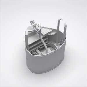 画像4: HDMODELS[HDM35036]1/35　MG Panzernest with interior (4)