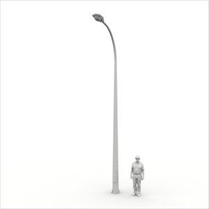 画像2: HDMODELS[HDM35039]1/35　Modern single street light pole short (2)