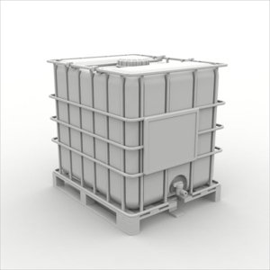 画像3: HDMODELS[HDM35065]1/35 ジオラマアクセサリー 現用 IBCタンク 1000リットル (3)