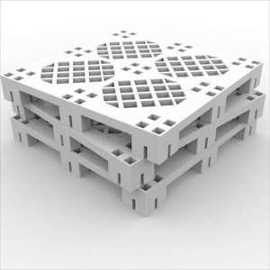 画像4: HDMODELS[HDM35070]1/35　plastic pallets type 2 3pcs (4)