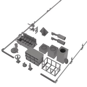画像2: HDMODELS[HDM35223]1/35 WWII イギリス連邦軍 シャーマン戦車用アップグレードセットVol.1 (2)