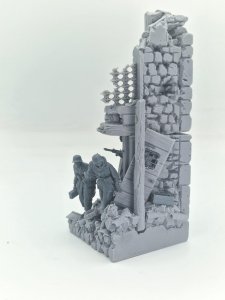 画像1: HDMODELS[HDM35271]1/35 WWII ドイツ 降下猟兵 モンテ・カッシーノの戦い1944 ジオラマセット (1)