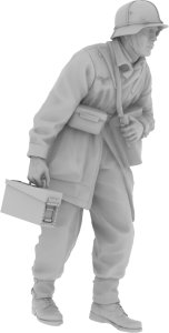 画像7: HDMODELS[HDM35274]1/35 WWII ドイツ 降下猟兵の衛生兵 1944 (7)