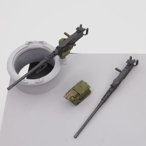 画像1: HDMODELS[HDM35283]1/35 WWII アメリカ M2重機関銃 第二次大戦タイプ 後期型ピントル (1)