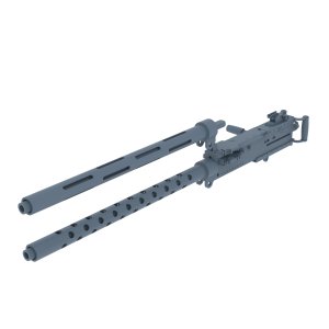 画像2: HDMODELS[HDM35284]1/35 WWII アメリカ AN/M2重機関銃 初期型/後期型クーリングジャケット付 (2)