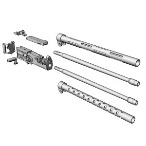 画像4: HDMODELS[HDM35284]1/35 WWII アメリカ AN/M2重機関銃 初期型/後期型クーリングジャケット付 (4)