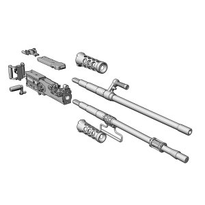 画像5: HDMODELS[HDM35285]1/35 現用 アメリカ M2重機関銃 戦後タイプ (5)