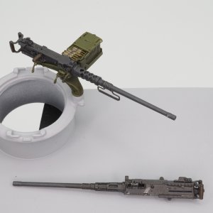 画像1: HDMODELS[HDM35286]1/35 WWII アメリカ M2重機関銃 初期型ピントル(M10駆逐戦車用) (1)
