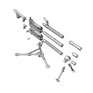 画像4: HDMODELS[HDM35294]1/35 Browning 1919 ultimate set (4)