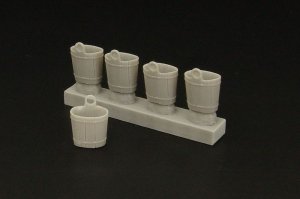 画像2: Hauler[HLF48018]1/48木桶セット (2)