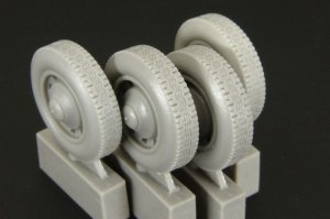 画像2: Hauler[HLU35020]1/35WWII仏/独シトロエン　11CV ホイールセット(タミヤ用) (2)