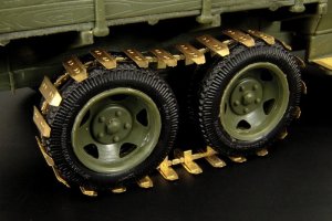 画像1: Hauler[HLU35045]1/35WWII露 GAZ-AAAトラック/BA-10 雪原/泥濘地用履帯セット(ズベズダ・イースタンエクスプレス/トコ用) (1)