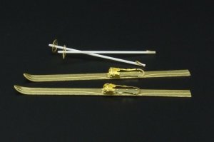 画像2: Hauler[HLX48264]1/48スキーセット (2)