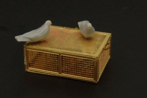 画像3: Hauler[HLX48311]1/48WWII米 軍用伝書鳩とケージ (3)