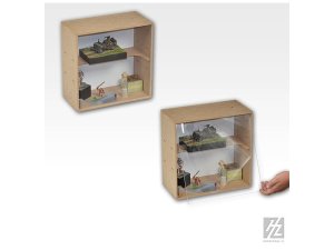 画像2: ホビーゾーン[HBZOM10]大型ショーケースモジュール (2)