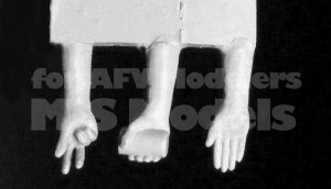 画像3: Hornet[HANDS04]1/35 ハンドセット(6種) (3)