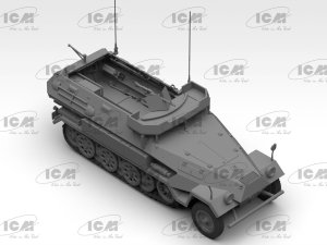 画像2: ICM[ICM35105] 1/35ドイツ Sd.Kfz.251/18 Ausf.A　観測装甲車 w/クルー (2)