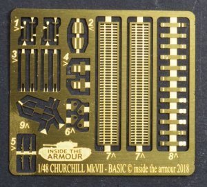 画像3: Inside the Armour[ISTA_48018]1/48 チャーチルMk.VII/クロコダイル エッチングセット (3)