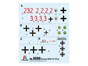 画像2: イタレリ[IT6569] 1/35 セモベンテ M42 da 75/18 (2)