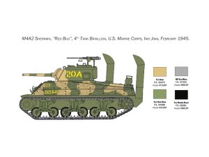 画像3: イタレリ[IT6583] 1/35 M4シャーマン アメリカ海兵隊 (3)