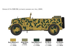 画像6: イタレリ[IT6550]1/35 フィアット 508 CM コロニアーレ (ドライバー人形付き) (6)
