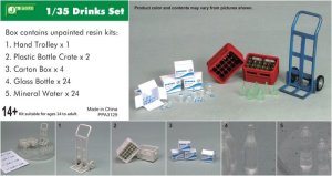 画像1: J's Work[PPA3129]1/35 Drinks Set (1)
