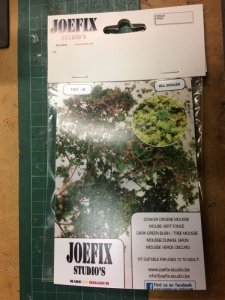 画像4: JOEFIX[JF191-6]ジオラマ素材 暗緑色の茂み(茂み用素材) (4)
