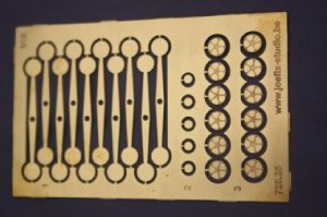 画像2: JOEFIX[JF728.35]1/35 カモフラージュネット支柱 (2)