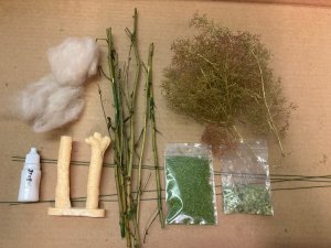 画像2: JOEFIX[JF1087.48]1/48 白樺の木セット (2)