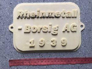 画像2: JOEFIX[JF311]四角型工場名プレート (2)