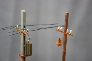 画像2: JOEFIX[JF367.48]1/48コンクリート製電柱（2個セット） (2)