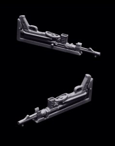 画像4: 1120[Z-18]1/35 WWII 独 ソ連 サブマシンガンセット (4)