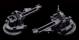 画像10: 1120[Z-16] 1/35 WWII独 リモコン機銃マウントセット(ヘッツアー、III/IV突 後期用) (10)