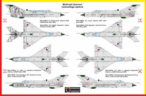 画像2: KPモデル[KPM0087]1/72 ＭｉＧ－２１ＭＦＮ「チェコ空軍」 (2)