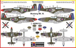 画像2: KPモデル[KPM0031]1/72　マスタングＩＩＩ (2)