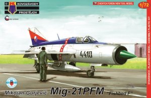 画像1: KPモデル[KPM0122]1/72 ＭｉＧ－２１ＰＦＭ「フィッシュベッドＦ」 (1)