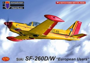画像1: KPモデル[KPM0212]1/72 ＳＩＡＩ　ＳＦ－２６０Ｄ／Ｗ「ヨーロッパ」 (1)