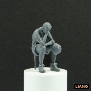 画像7: LIANG MODEL[LIANG-F006]1/35 手榴弾を椅子代わりにする兵士 (7)